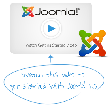 Click Here for Getting Started Video for Joomla! 2.5