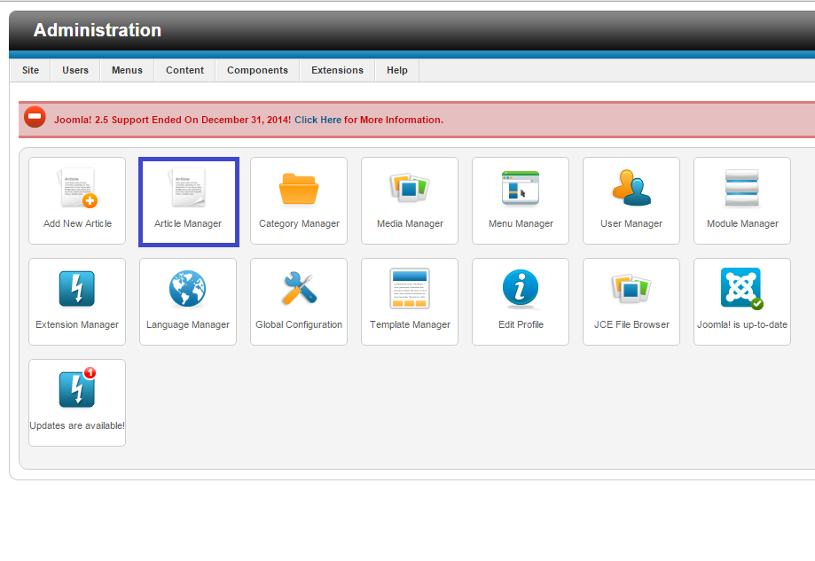 Featured image of post Joomla 2.5 Tutorial